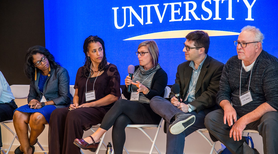 The panel of speakers at the Annual Human Rights Conference