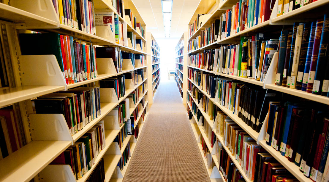 The Emerson Library, interior 