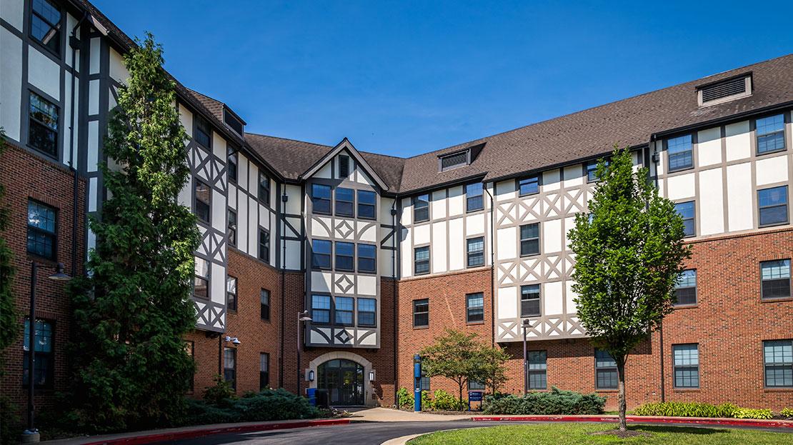 West Hall exterior.