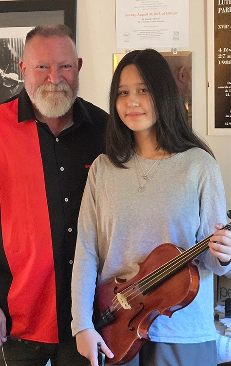 William Bauer and Catalina Troy
